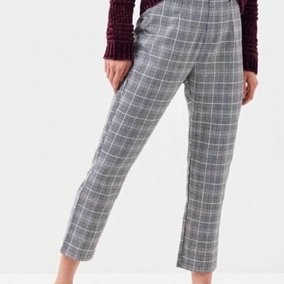 Kendall & Kylie Pants - Kendall & Kylie Plaid Pants